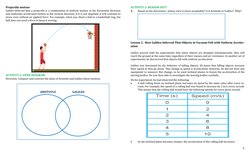 8
ACTIVITY 2: REASON OUT!
1.
Based on the discussion, whose view is more acceptable? Is it Aristotle or Galileo? Why?