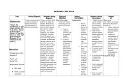 Nursing Care Plan for Urinary Retention | PDF | Urinary Incontinence ...