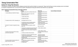 Sample Energy Conservation Plan | PDF