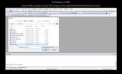 Psee Software PV Analysis Process in PSSE Software | PDF | Ac Power | Software