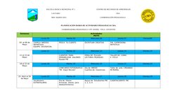 ESCUELA BASICA MUNICIPAL Nº 1                                                 CENTRO DE RECURSOS DE APRENDIZAJE