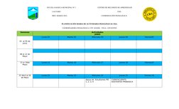 ESCUELA BASICA MUNICIPAL Nº 1                                                 CENTRO DE RECURSOS DE APRENDIZAJE