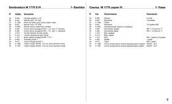 2
Nº
Código
Descripción
25
6.059
Chaveta partida 4 x 60
26
9.002
Alemite recto 1/8" Gas
27
C 1384
Perno de tobera para rienda