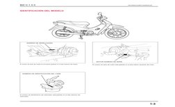 BIZ C-1 0 0 
INFORMACIONES GENERALES
1-3
El número de serie del motor está grabado en el lado inferior izquierdo del motor.
E