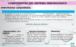 
Es específica . Se  basa en el reconocimiento de
los determinantes
antigénicos (epítopes) 
localizados en la superficie del