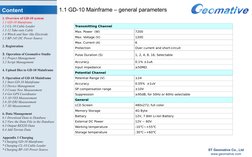 Content
ST Geomative Co., Ltd
www.geomative.com
Transmitting Channel
Max. Power  (W)
7200
Max. Voltage (V)
1200
Max. Current