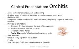 Testitis Orchitis vs Testicular Torsion Guide | PDF | Medical Specialties ...