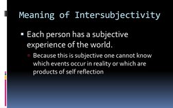 Intersubjectivity in Philosophy Explained | PDF | Neuroscience