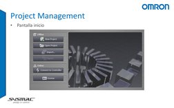 Project Management 
•
Pantalla inicio 
