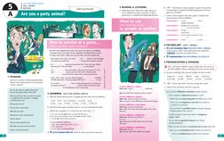 53
52
G uses of the infinitive (with to)
V verbs + infinitive
P word stress
5
A
Are you a party animal?
I want to go to the p