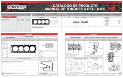 AA3850470
RB-3850460
Empaques complementarios
N/D
Chevrolet Optra 1.8
1,796
X18XE
2004
Daewoo Lanos 1.8
1,998
C18XEL
HG-16400