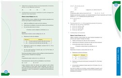 4. Aplicamos la segunda técnica de descomposición en factores 
primos, en los siguientes números: 
 
 
36 
 
84 
 
48 
 
135