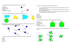 8. ¿Qué transformación se efectuó a la figura A para obtener la Figura B?
A) Traslación
B) Simetría axial
C) Simetría central