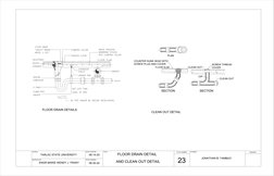 Floor Drain and Cleanout Details | PDF