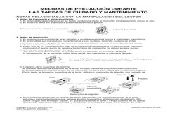 NOTAS RELACIONADAS CON LA MANIPULACIÓN DEL LECTOR
1. Notas de transporte y almacenamiento
 
1) El lector deberá permanecer en