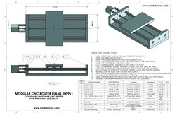 3
SECTION A-A 
SCALE 1 : 3
1
10
11
9
4
6
8
2
7
18.000
8.000
A
A
LINEAR SLIDE ASSEMBLY NOTES:
PLACE DRIVE END PLATE ONTO TABLE