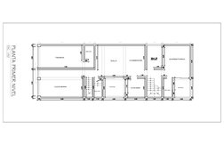 PLANTA PRIMER NIVEL
ESC. 1/50
0
-1
1
2
3
4
5
6
7
8
1
2
3
4
5
6
7
11
12
8
9
10
SS.HH.
TIENDA
COCHERA
SS.HH.
PATIO
SALA
COCINA