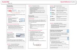 Autocad Plant3d Quick Reference Guide | PDF | Pump | Auto Cad