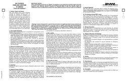 Sample Dhl Shipping Form.pdf DHL Air Waybill Shipment Form | PDF | Cheque | Value Added Tax