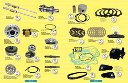 PAG. 8
PAG. 9
Mod: REM 2404
ARBOL DE LEVAS
PARA BAJAJ PULSAR NS200
ANTES
$232
$197
Mod: REM 2519
MASA DELANTERA 
PARA 125FL 2