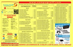 La presente publicación no es una oferta ni una propuesta comercial, es una guía informativa, donde los productos en promoció