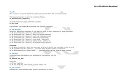 MDB Command Usage Guide | PDF | Table (Database) | Databases