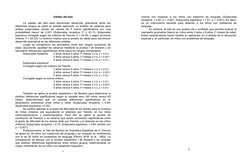 Validez del test
La  validez  del  test  para  discriminar  desarrollo  gramatical  entre  los
diferentes rangos de edad se e