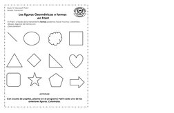 Guía 10: Microsoft Paint 
Grado: Transición  
Las figuras Geométricas o formas  
 en Paint 
ACTIVIDAD 
 
Con ayuda de papit