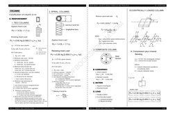 COLUMNS
Classification of column as to:
A. REINFORCEMENT
1. TIED COLUMNS
Applied Axial Load:
Pu = 1.4 DL + 1.7 LL
Pu
Resistin