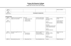 Tomas Del Rosario College
Capitol Drive, San Jose, City of Balanga
Telefax: (047) 791-6152; Tel No: (047) 791-6082 
WEEK 5
(