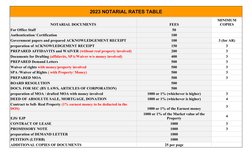 Notarial Fees and Costs in the Philippines | PDF | Money | Law And ...