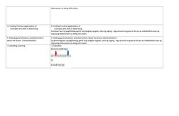 dekorasyon sa ating silid aralan.
 G. Finding Practical applications of
       Concepts and skills in daily living
G. Finding