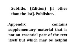 Writing an Appendix for Research Papers | PDF | Foreign Language ...