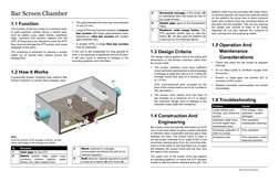 platform itself must be provided with weep holes, 
so that the operator can leave the collected debris 
on the platform for