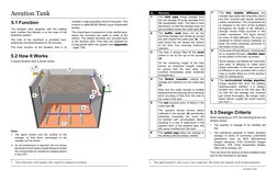 SL
Remarks
1
The inlet pipe brings sewage from 
the raw sewage lift pump (sewage from 
the equalization tank). The pipe is