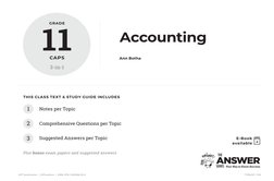 GRADE
11
CAPS
3-in-1
2017 publication  |  2019 edition  |  ISBN: 978-1-920558-33-8 
17092021 | TAS
THIS CLASS TEXT & STUDY G