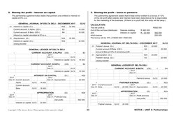 Copyright © The Answer Series: Photocopying of this material is illegal 
33 
NOTES – UNIT 5: Partnerships 
2. Sharing the pro