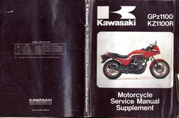 GPZ1100 1983 Kawasaki Service Manual | PDF