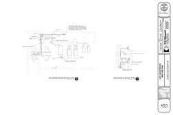 NORTH
ENLARGED BOILER ROOM PLAN 
NORTH
MECHANICAL ROOM PLAN 
