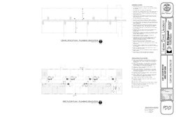 NORTH
FIRST FLOOR PLAN - PLUMBING DEMOLITION 
NORTH
CRAWL SPACE PLAN - PLUMBING DEMOLITION 
DEMOLITION LEGEND:
DEMOLITION PLA