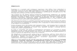 PREFACE 
 
 
Learning is a constant and continuous experience that differs from individual to 
individual. It is by far and