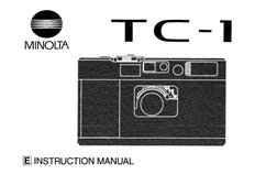 Minolta TC-1 Manual | PDF