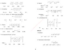 2
2.- Simplificar:
c
c
c
b
b
b
a
a
a
−
−
−
+
+
+
+
+
+
+
+
5
1
5
1
3
1
3
1
2
1
2
1
            A) 3          B) 7           C