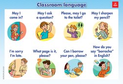 A
©AREAL EDITORES | BTWEEN 5 | INGLÊS | 5.º ANO | 89529
EXEMPLAR DO PROFESSOR | AMOSTRA NÃO COMERCIALIZÁVEL
Classroom languag