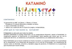 C O N T E N I D O S  
 
12 pentominós en MDF. de 20mms. x 20mms.x 5.5mms  
   Pintados en 12 colores diferentes y sellador no