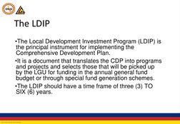 Ldip Guide.pdf Local Development Investment Program Overview | PDF | Budget | Government