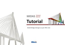 Slab Bridge Design Tutorial in MIDAS | PDF | Bridge | Beam (Structure)