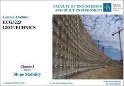 Chapter 3 - Part I - Slope Stability | PDF | Landslide | Soil Mechanics