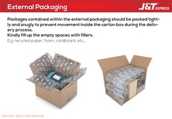 J&T Express Packaging Guidelines | PDF | Packaging And Labeling