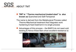 TMT Bar Manufacturing Process Overview | PDF